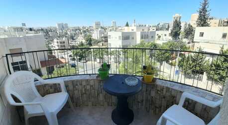 Amman, Rooms Available, Jd 400/month,  &Ugrave;&Ugrave;&Oslash;&plusmn;&Ugrave;&Oslash;&acute;,  Amman Jabal Al Wiebdh 1 Bedroom Fully Furnished Apartment With Beautiful View