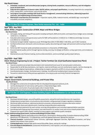 Riyadh, Job Seekers, 12+ Yrs Sr. Civil / Project Engineer | SCE Registered | ARAMCO & GCC Exp.|immediat Joining
