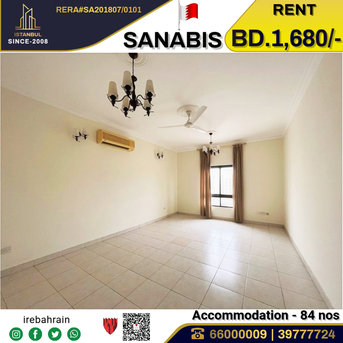Sanabis, Staff Accomodation, BHD 1680,  Semi Furnished Executuve Accommodation In Sanabis, Near Dana Mall