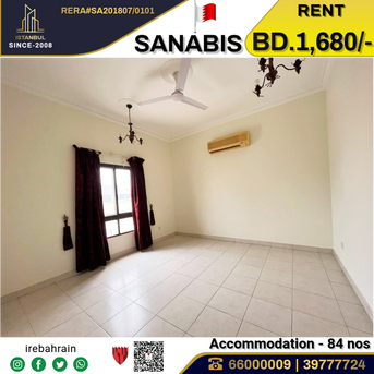 Sanabis, Staff Accomodation, BHD 1680,  Semi Furnished Executuve Accommodation In Sanabis, Near Dana Mall