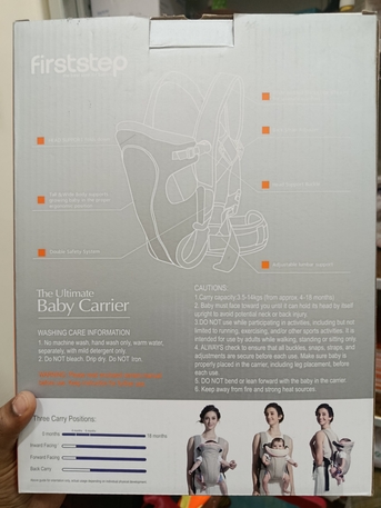 Manama, Baby & Kid Stuff, BHD 18,  Baby Stroller + First Step Baby Carrier (Like New &ndash; With Box)