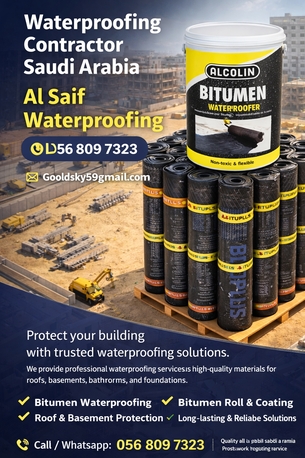 Yanbu, Construction, Advanced Waterproofing Solutions | Roof & Bathroom Leakage Repair