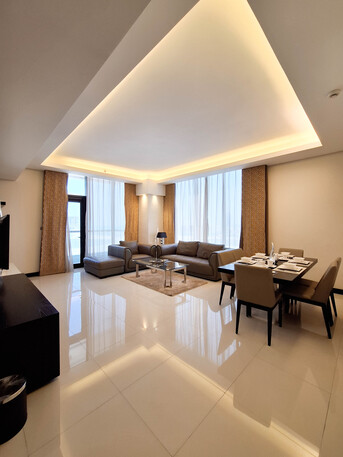 Al Seef, Apartments/Houses, BHD 850/month,  Furnished,  3 BR,  For Rent A Luxury Fully Furnished Apartment In Seef Area Close To The Malls Inclusive EWA