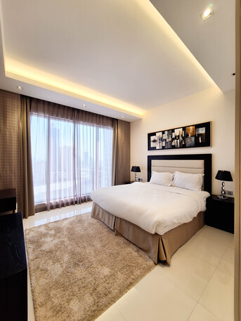 Al Seef, Apartments/Houses, BHD 850/month,  Furnished,  3 BR,  For Rent A Luxury Fully Furnished Apartment In Seef Area Close To The Malls Inclusive EWA