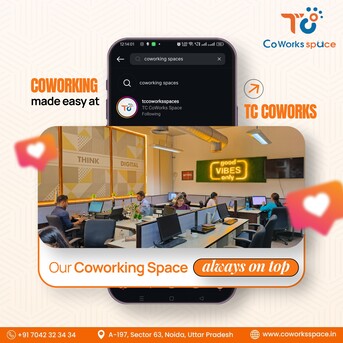 Noida, Offices, 22000 Sq. Feet,  Best Coworking Space In Noida Sector 63 For Modern Professionals