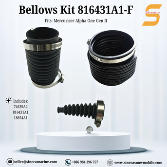 Paris, Boats, Bellows Kit 816431A1-F