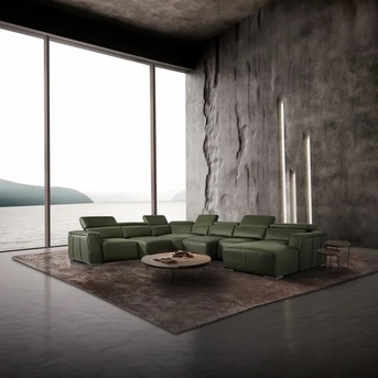 Singapore, Furniture, Modern L-Shape Sofa For Stylish Homes