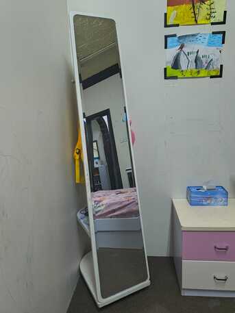 Al Naseem, Furniture, SAR 800,  Girl Beautiful Disney Bed Room Set Ikea Pink With Mirror, Book Rack , 4 Door Wardrobe