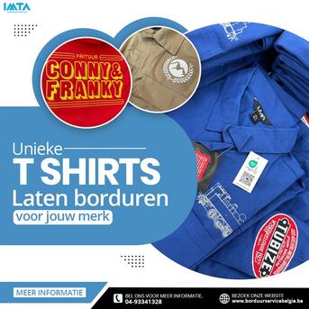 Brussels, Clothing & Accessories, Unieke T Shirts Laten Borduren Voor Jouw Merk