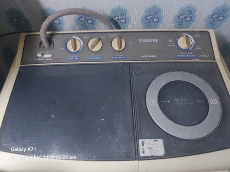 Hara, Appliances, SAR 550,  Semi Washing Machine 2pcs, Baby Cot, Mattress