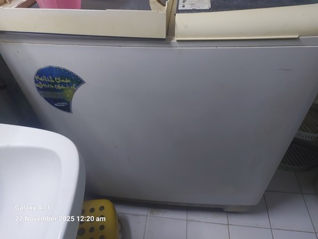 Hara, Appliances, SAR 550,  Semi Washing Machine 2pcs, Baby Cot, Mattress