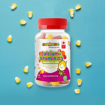Singapore, Health & Beauty Items, Calcium Plus D3 Gummies &ndash; Daily Bone & Growth Support For Kids