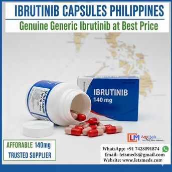 Makati City, Health & Beauty Items, PHP 1,  Order Affordable Generic Ibrutinib 140mg In The Philippines