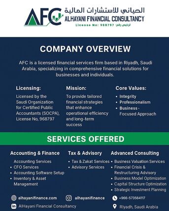 Riyadh, Accounting, Grow Your Business In KSA &mdash; Licensed Financial Experts Ready To Help!