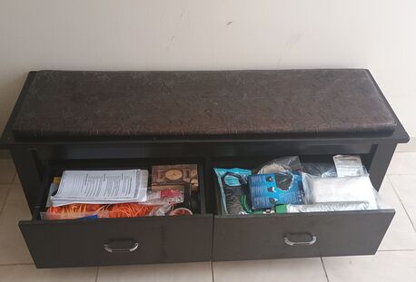 Yanbu, Household Items, SAR 200,  Bench With Storage Drawers