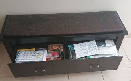 Yanbu, Household Items, SAR 200,  Bench With Storage Drawers