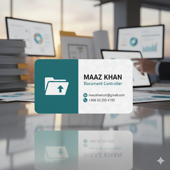 Riyadh, Job Seekers, Experienced Document Controller | Expert In Microsoft Office Tools