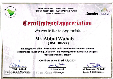 Dammam, Job Seekers, HSE Officer