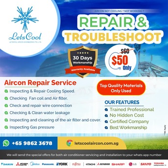 Singapore, Air Conditioners, SGD 50,  AC Repair Singapore