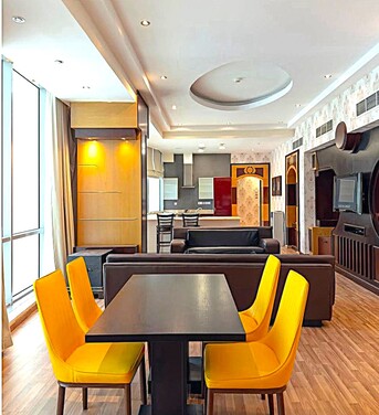 Juffair, Apartments/Houses, BHD 420/month,  Furnished,  3 BR,  150 Sq. Meter,  Fully Furnished 3 BHK Luxury Apartment For Rent In Juffair BD.420/-