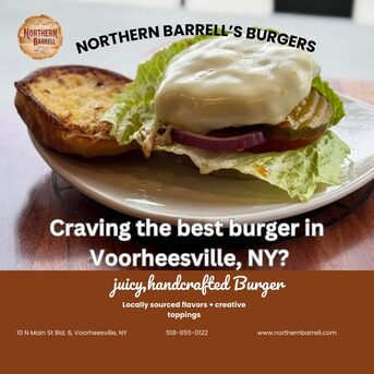 New York, Food, USD 3,  Craving The Best Burger In Voorheesville, NY?