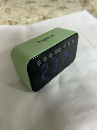 Riyadh, Home Audio, SAR 50,  Impex Bluetooth Built Digital Clock