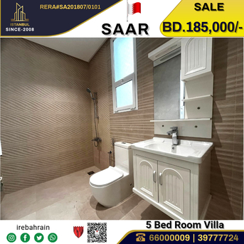 Saar, Real Estate For Sale, BHD 185000,  5 BR,  Brand New Luxury Villa For Sale In Saar