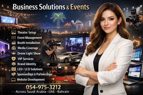 Riyadh, Event Planning, Premium LED & Interactive Display Solutions In Saudi Arabia