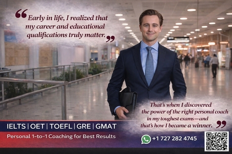 Riyadh, Education, OET &bull; IELTS &bull; TOEFL &bull; PTE &bull; GRE &bull; GMAT &mdash; One-to-One Coaching (Online Or Riyadh In-Person)