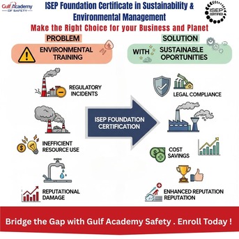 Sharjah, Lessons Offered, Start Here: The ISEP Foundation Env. Management Course