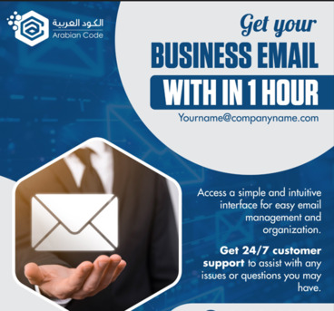Khobar, Web Design & Development, Our Expert Team Is Here To Create A Professional Business Email For You. Khobar