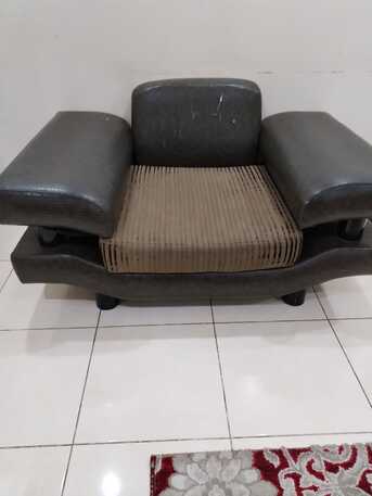 Al Rehab, Furniture, SAR 100,  Single-seat 2 Sofa Set For Sale