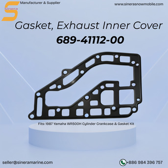 Dubai, Boats, Gasket, Exhaust Inner Cover 689-41112-00