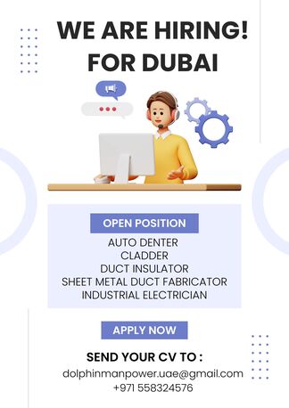 Dubai, Jobs, WE HAVE OPENINGS FOR DUBAI