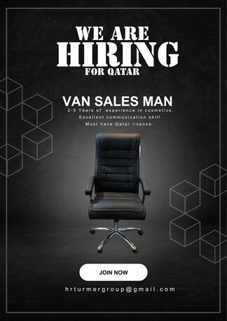 Doha, Jobs, Hiring Now: Van Salesman