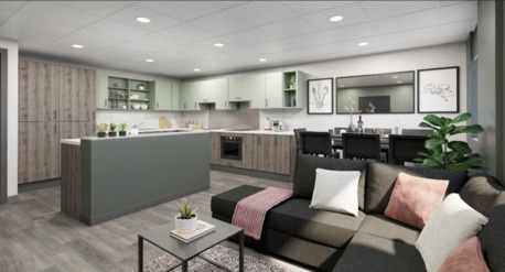 London, Apartments, Flats, Houses & Villas, GBP 150/week,  Furnished,  Studio,  15 Sq. Meter,  Crown Place | Affordable Student Accommodation In Swansea