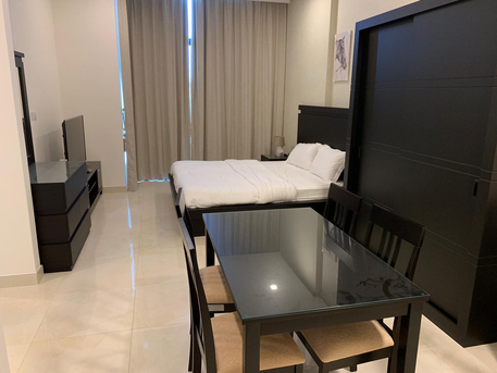 Juffair, Apartments/Houses, BHD 250/year,  Furnished,  1 BR,  Studio Fully Furnished Apartment With Sea View