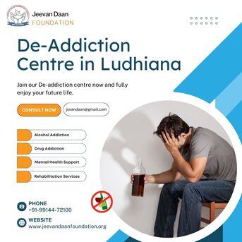 Punjab, Health, Best De-Addiction Centre In Ludhiana