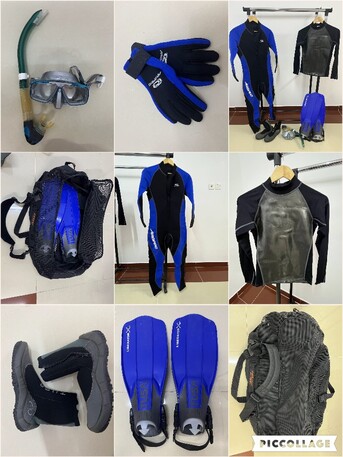 Riyadh, Sporting Goods, SAR 50,  Scuba Diving / Snorkling Gear Set