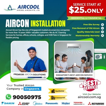 Singapore, Air Conditioning, Aircon Installation Singapore
