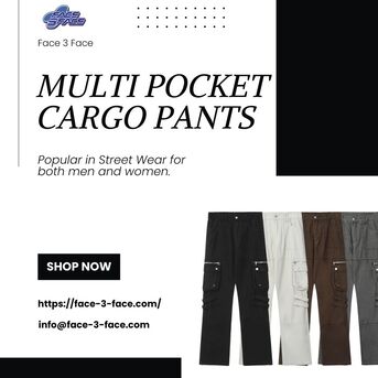 Tokyo, Clothing & Accessories, USD 140,  Shop Multi Pocket Cargo Pants For Everyday Comfort & Style