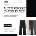 USD 140,  Shop Multi Pocket Cargo Pants For Everyday Comfort & Style