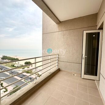 Salmiya, Apartments/Houses, KWD 650/month,  2 BR,  Sea-View 2-Bedroom Apartment For Rent In Salmiya