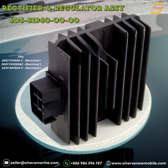 Milan, Boats, Rectifier & Regulator Assy: 6D3-81960-00-00
