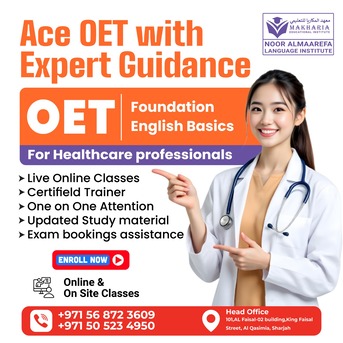 Sharjah, Lessons Offered, OET Nursing English Course Sharjah Call 0568723609