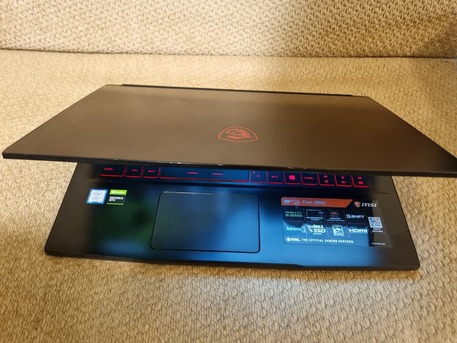 Riyadh, Computers, SAR 2499,  MSI Gaming Laptop Intel Core I7 -Processor, Ram (16 GB), SSD (512 GB), Nvidia 4GB GTX