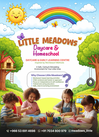 Khobar, Lessons Offered, Daycare And Home School
