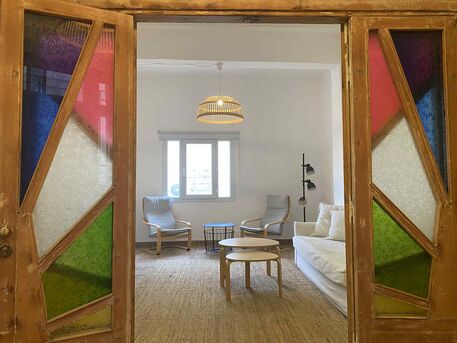 Amman, Apartments/Houses, JOD 9000/year,  Furnished,  2 BR,  Hertige Fully Furnished 2B Apart With Terrace In Jabal Webdeh 00962777688956