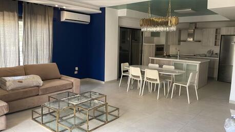 Amman, Apartments/Houses, JOD 18000/year,  Furnished,  3 BR,  Fully Furnished 3B Apart With Baconly And Big Terrace In Jabal Webdeh 00962777688956