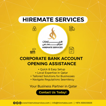 Doha, Financial, Corporate Bank Account Opening In Qatar